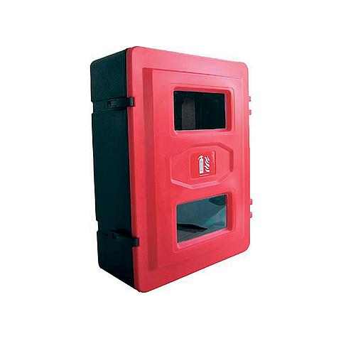 SG02426 (Fire extinguishing) Equipment cabinet JBDE/A-72 Wall cabinet to hold all sorts of safety equipment such as emergency escape masks, filters, protective clothing (helmets, gloves, overalls), first aid materials.The cabinets can be delivered with a red or green door.