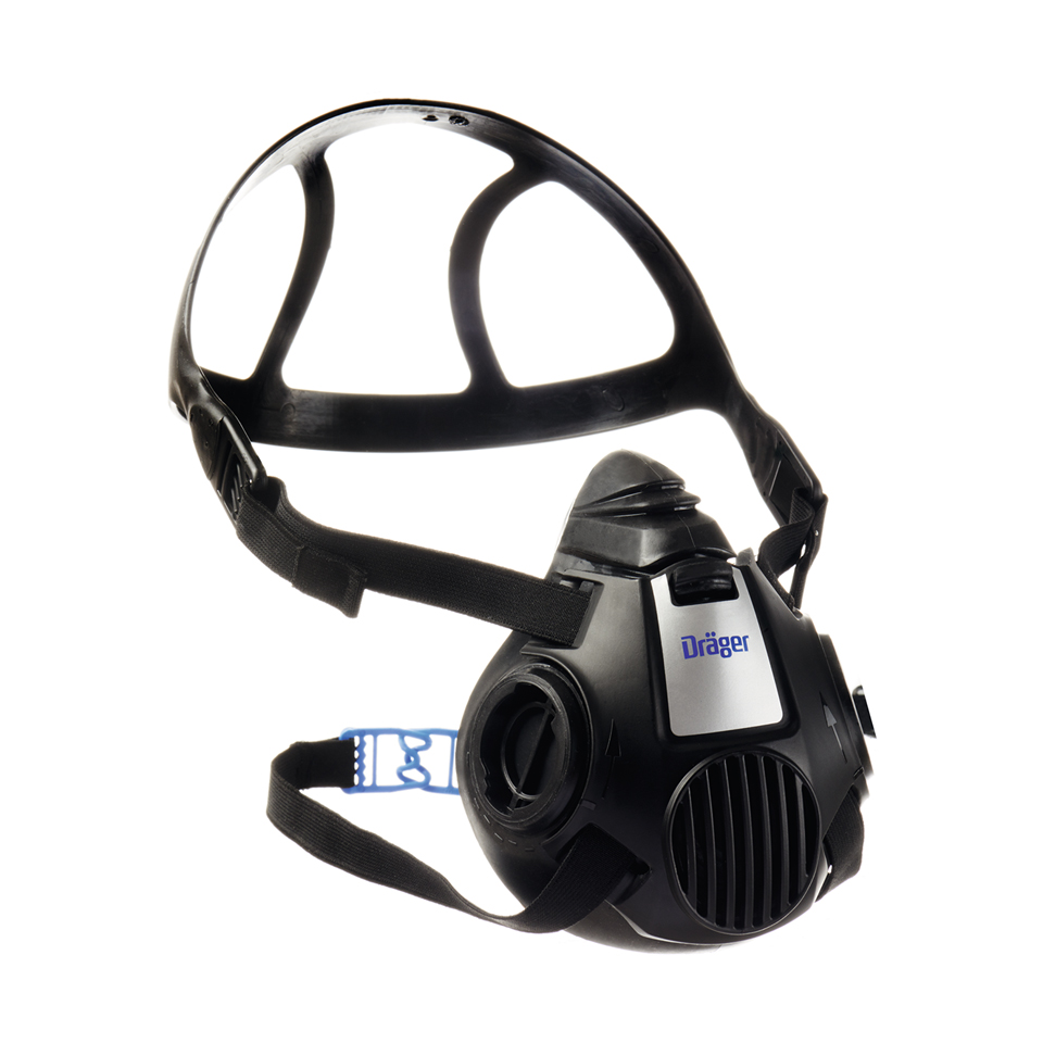 R55331 Dräger X-plore&reg; 3300 A perfect combination of durability, protection and comfort. For harsh conditions and long duration use, the Drager X-plore 3300 half mask is the first choice.